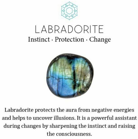 Stunning Labradorite Drop Earrings - Picture 9 of 9